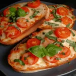 Bruschetta Cheese Tomato Basil