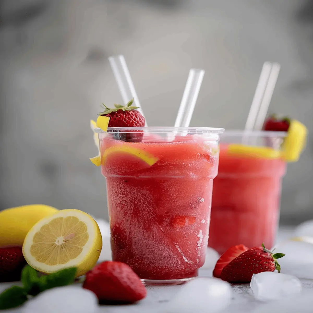 Frozen Strawberry Lemonade: The Best Refreshing Summer Treat