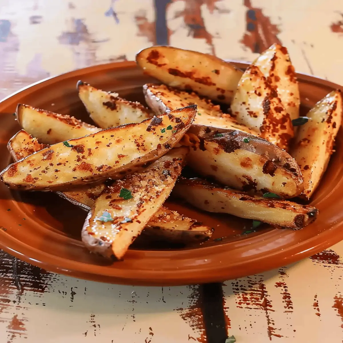 Garlic Parmesan Potato Wedges: Irresistibly Crunchy & Easy!