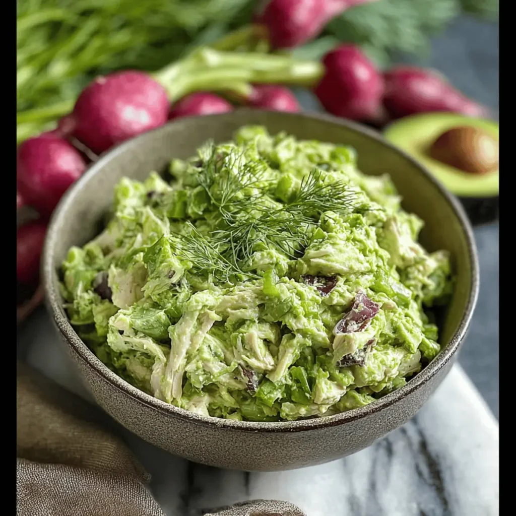 Green Goddess Chicken Salad