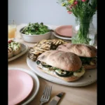 Grilled veggie sandwich
