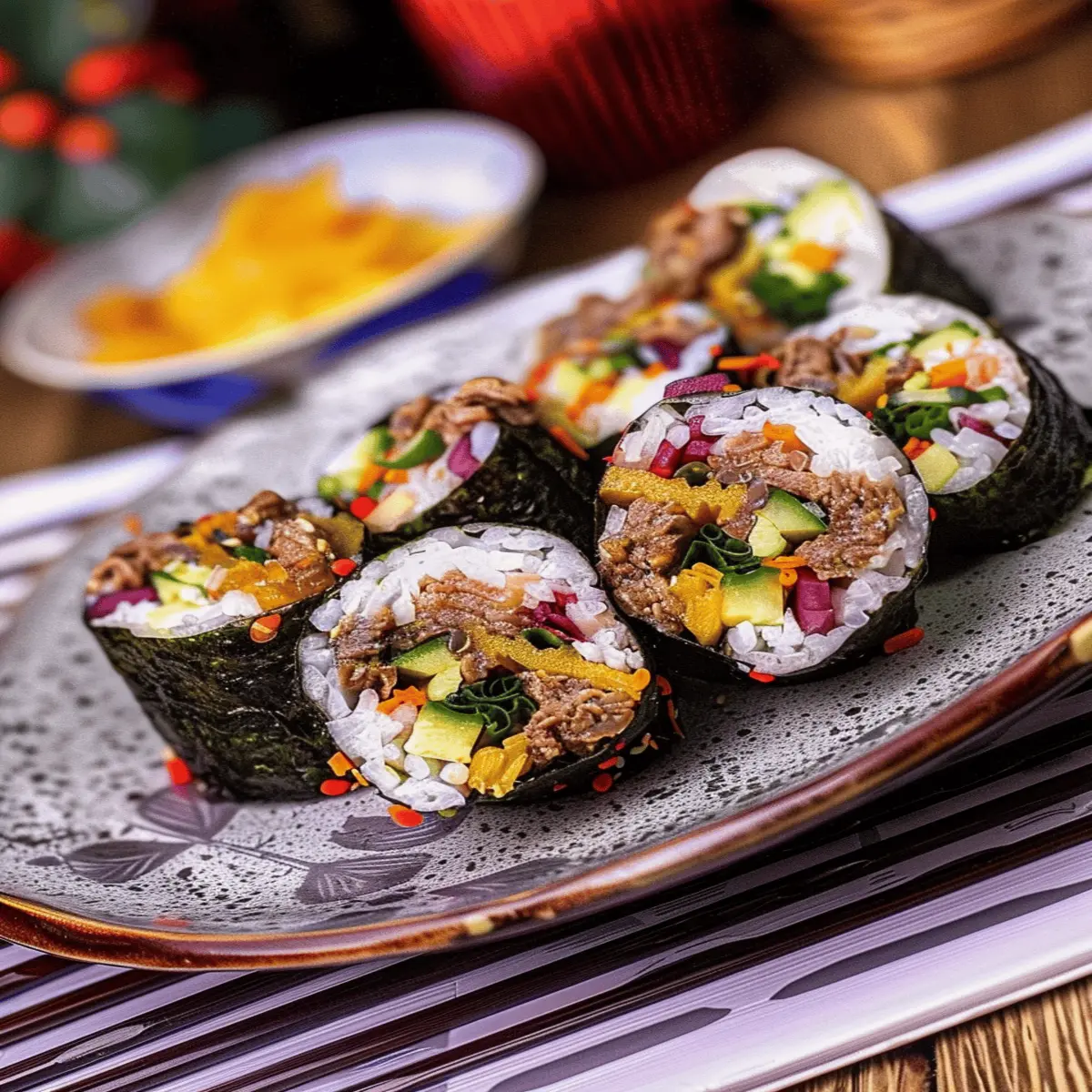 Korean Bulgogi Sushi Rolls: Irresistibly Flavor-Packed Delights