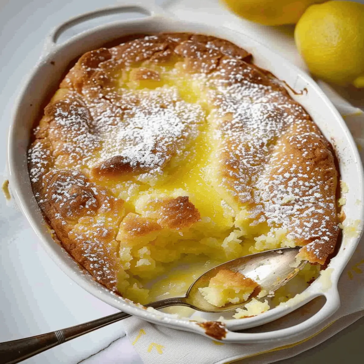 Magic Lemon Cobbler: Easy Comfort for Your Sweet Tooth!