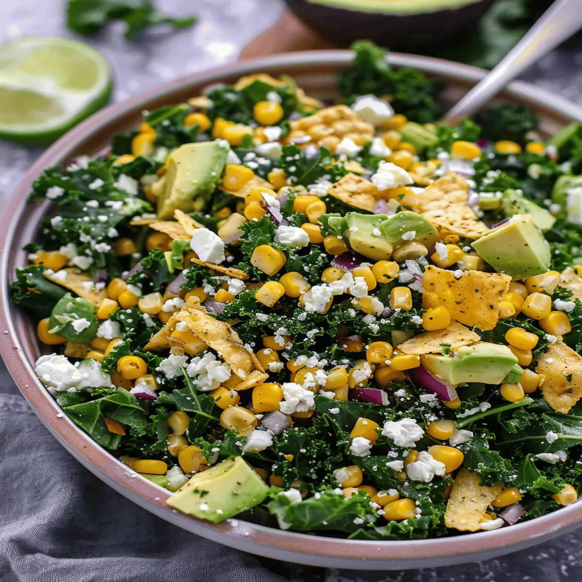 Mexican Street Corn Kale Salad: The Best Healthy Twist!