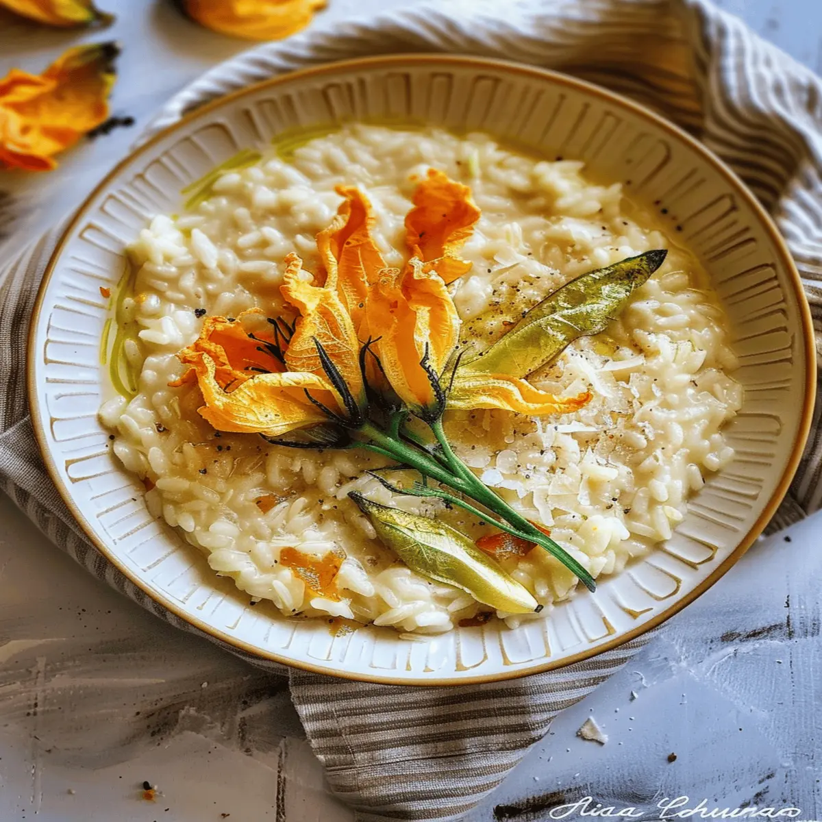 Squash Blossom Risotto: The Creamy Indulgence You’ll Love