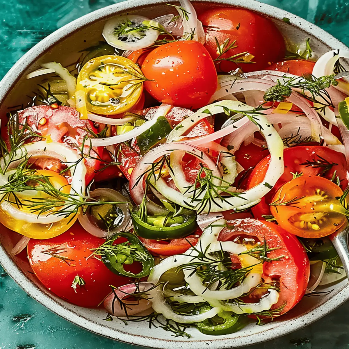 Tomato Fennel Salad: A Fresh Twist on a Classic Delight