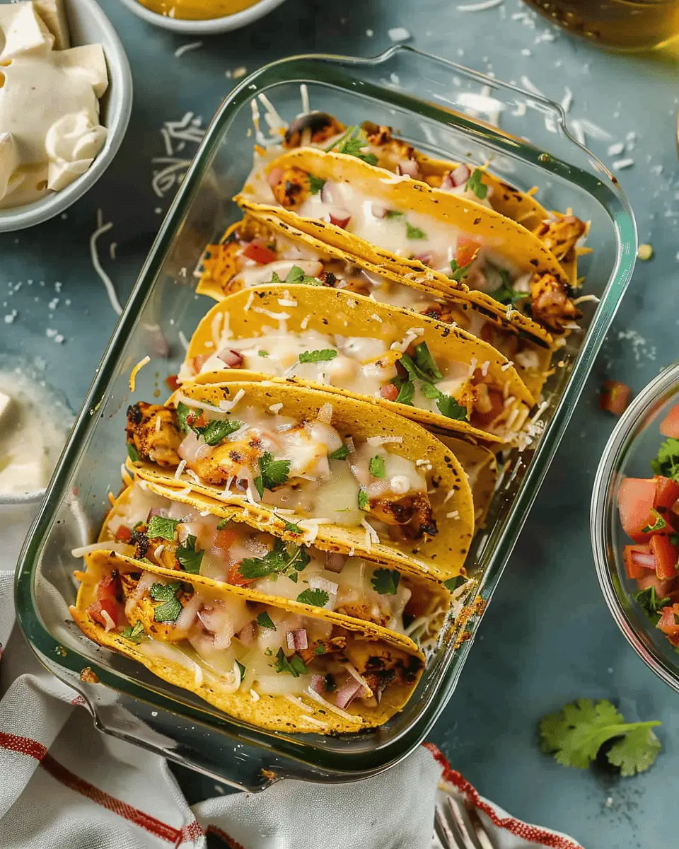 Baked Chicken Tacos: Deliciously Easy Weeknight Dinner Idea