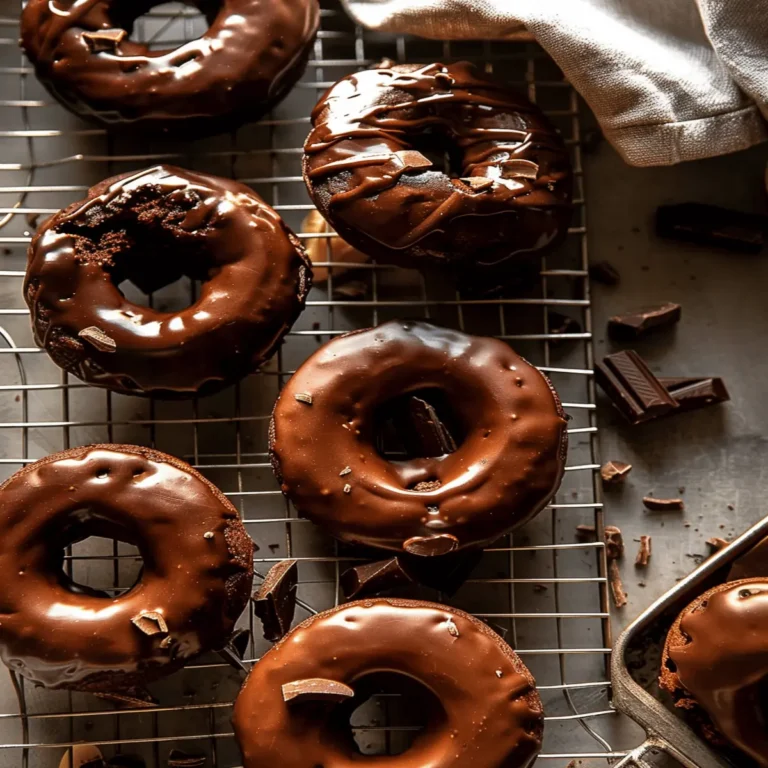 Baked Chocolate Donuts