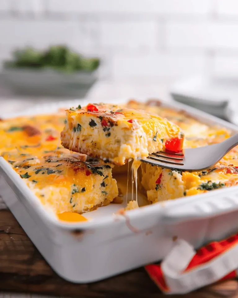 Baked Cottage Cheese Eggs