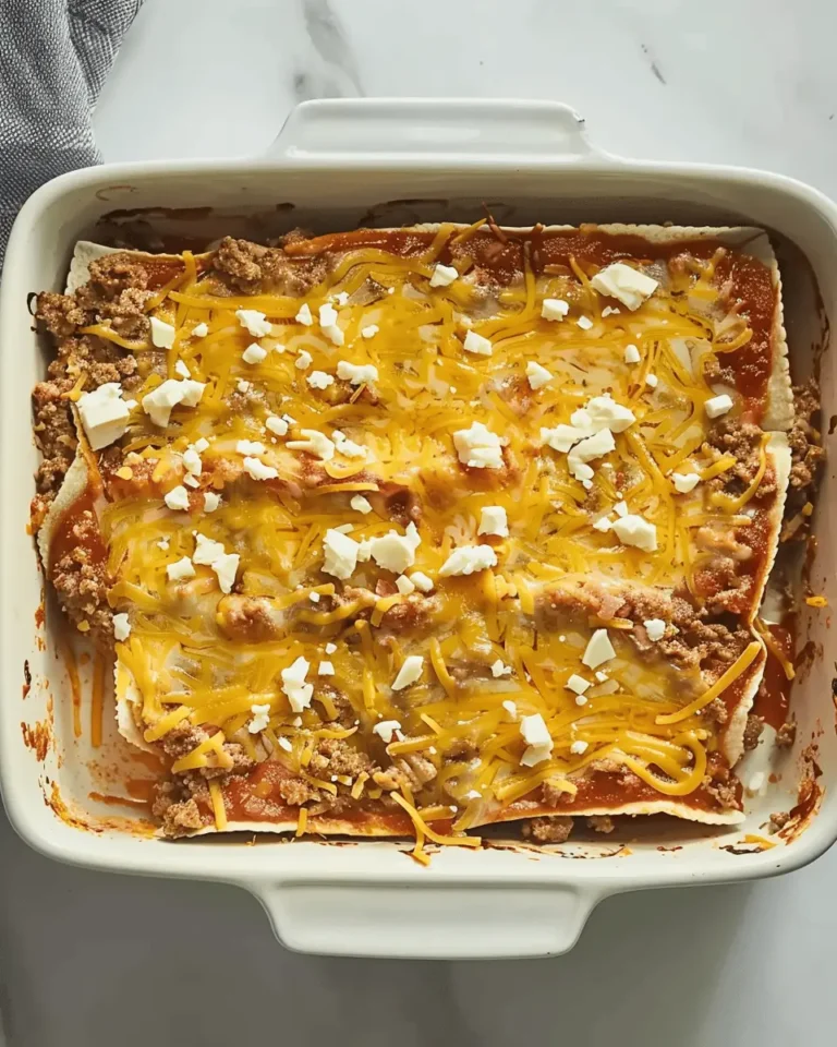 Beef Enchilada Casserole