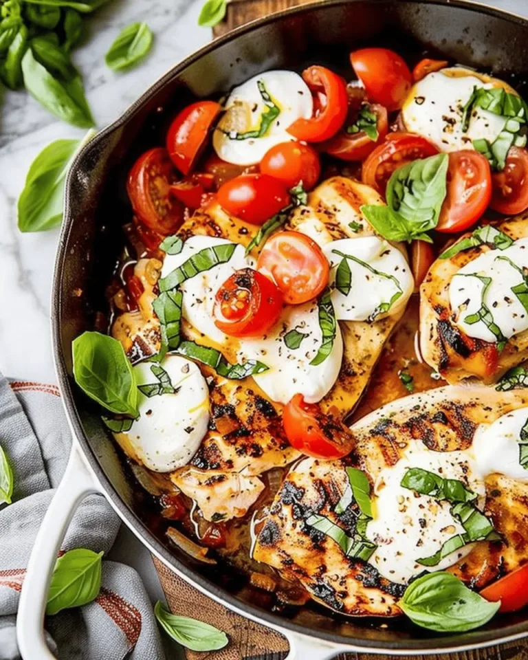 Caprese Chicken Skillet