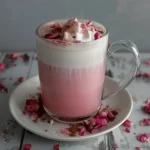 Chamomile Rose Tea Latte