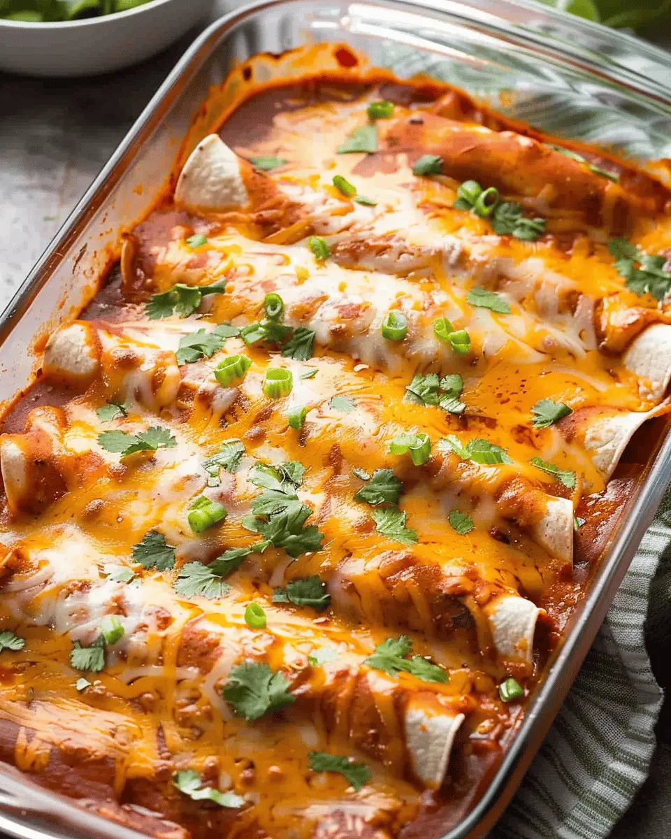 Chicken Enchiladas: Easy and Flavorful Comfort Food at Home
