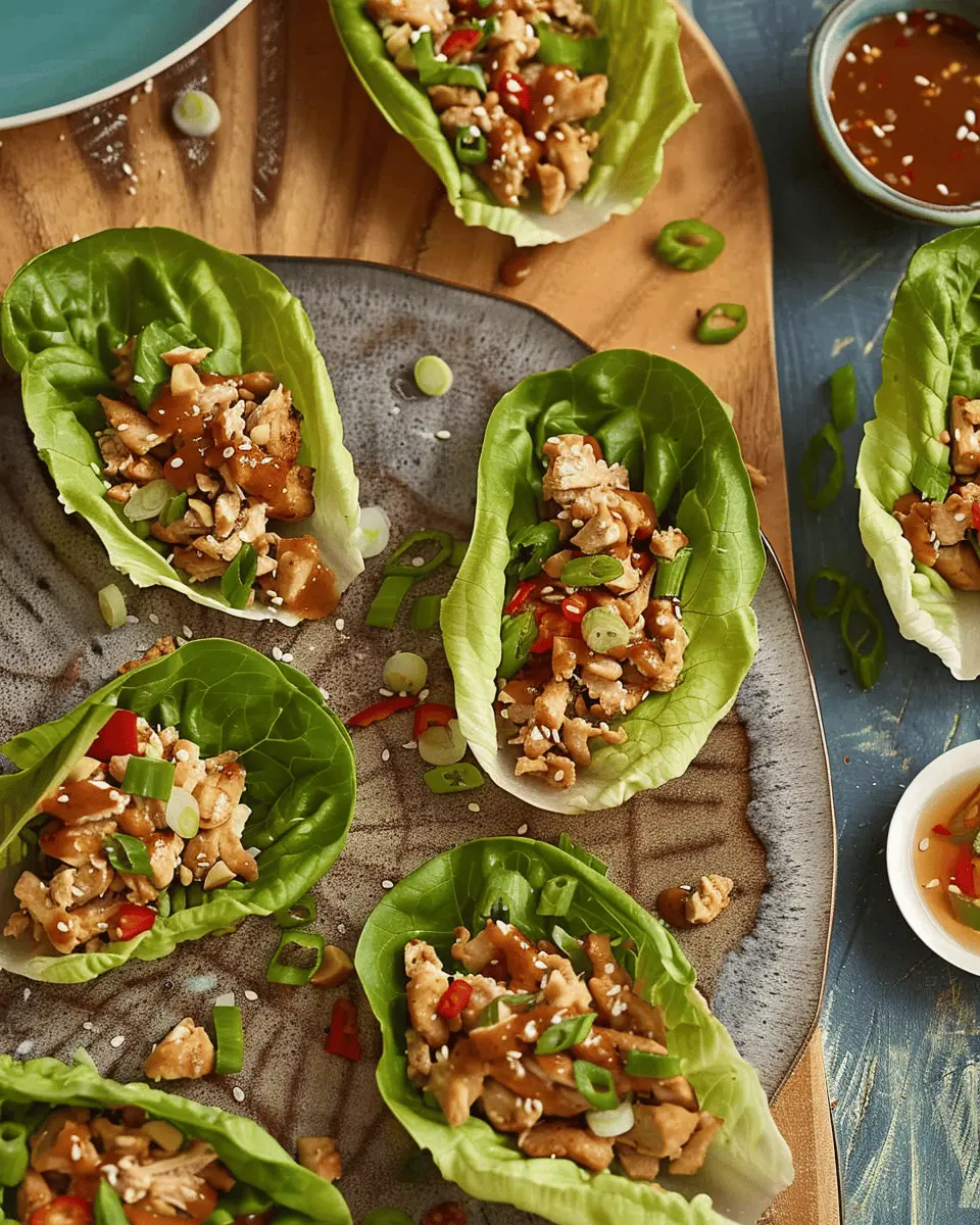 Chicken Lettuce Wraps: Easy, Delicious, and Guilt-Free Recipe