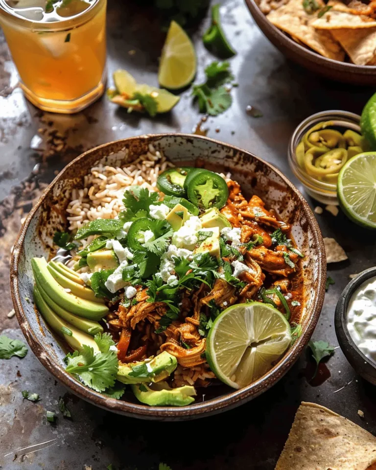 Chicken Tinga Bowls