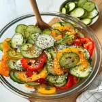 Cucumber and Sweet Pepper Salad