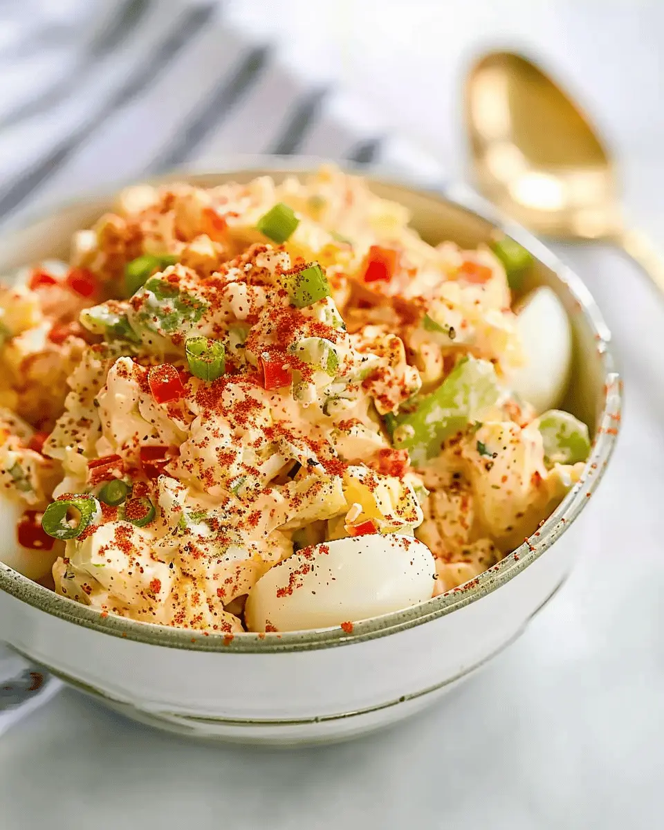 Deviled Egg Salad: The Best Creamy Twist with Turkey Bacon and Chicken Ham