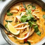 Easy Thai Curry Chicken Soup