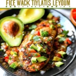 Fiesta Lime Chicken Recipe with Avocado