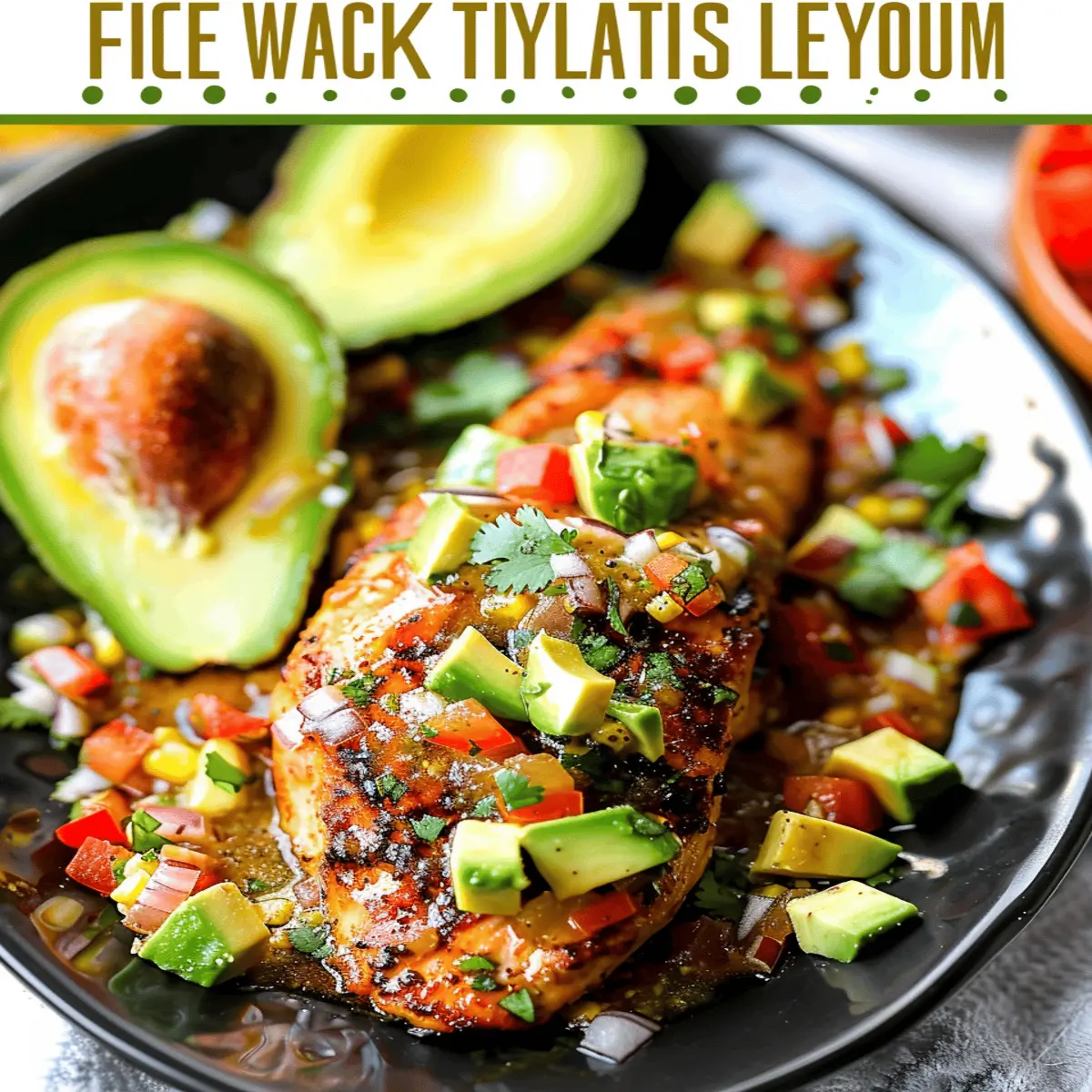 Fiesta Lime Chicken Recipe: Juicy Avocado Bliss Awaits