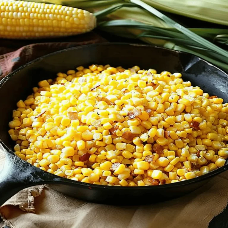 Fried Corn with Bacon