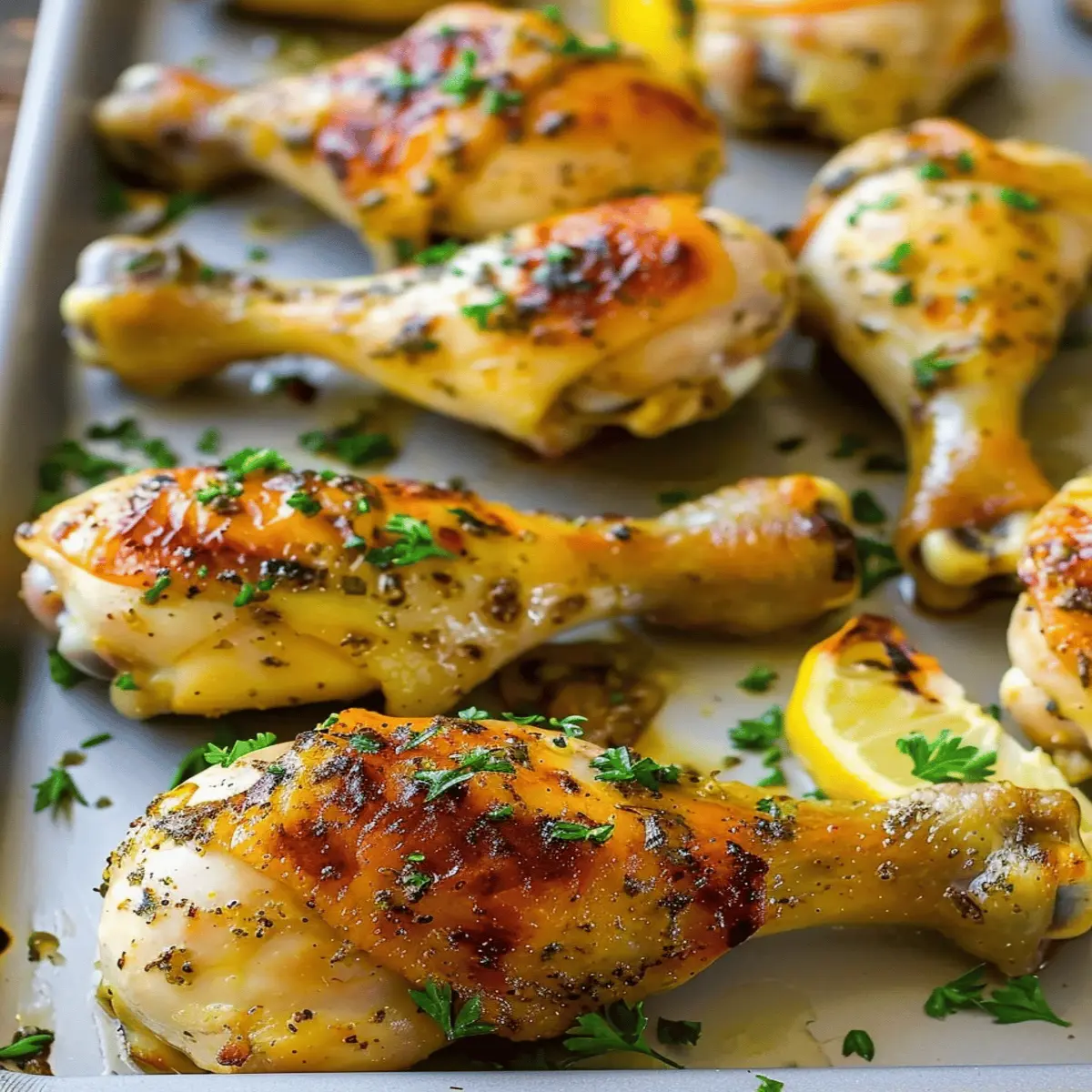 Garlic Chicken Legs: Juicy & Irresistibly Flavorful Dinner!