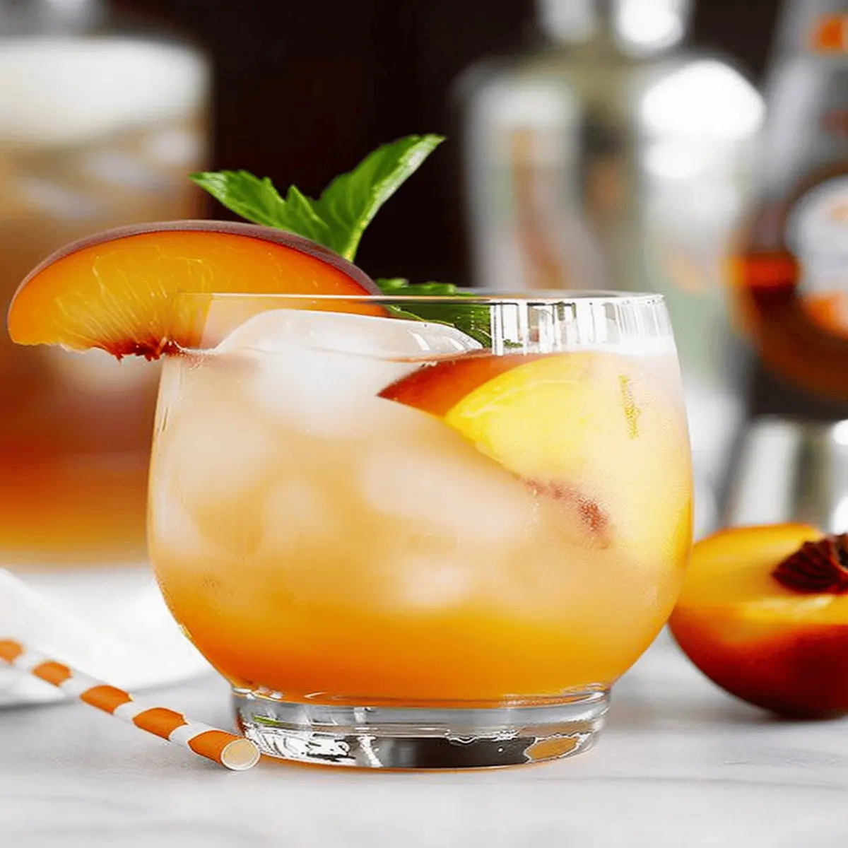 Georgia Peach Cocktail: Refreshingly Sweet for Every Occasion