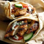 Greek Chicken Gyros