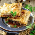 Greek Phyllo Meat Pie