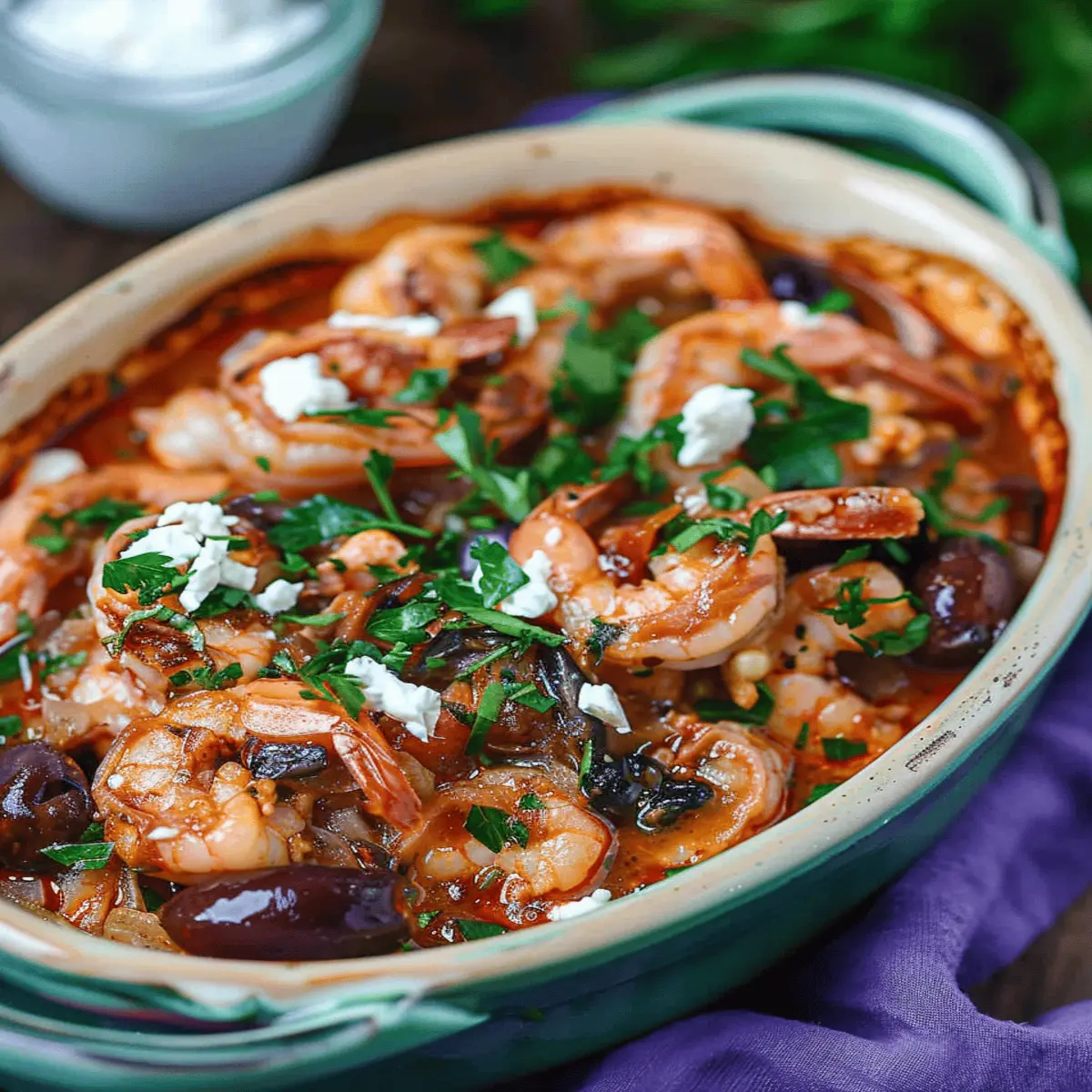 Greek Shrimp Bliss: Easy, Bold Flavors for Home Cooking