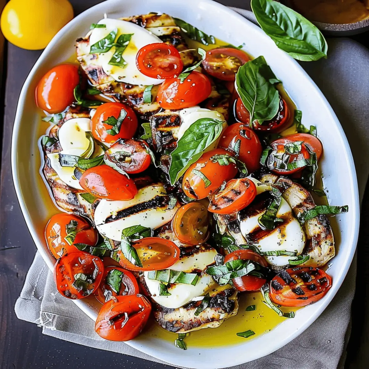 Grilled Chicken Caprese: Easy, Flavor-Packed Summer Delight
