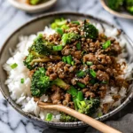 Honey Garlic Ground Beef and Broccoli Stir-Fry