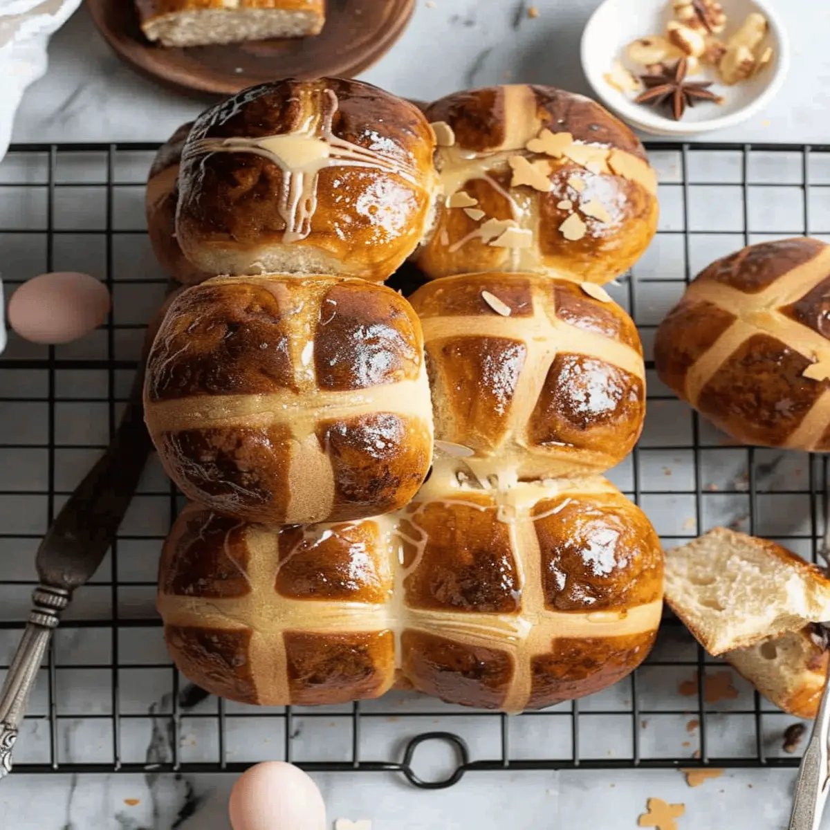 Hot Cross Buns Made Easy: Irresistibly Soft and Spiced