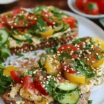 Hummus Toast with Zaatar