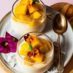 Mango Coconut Panna Cotta