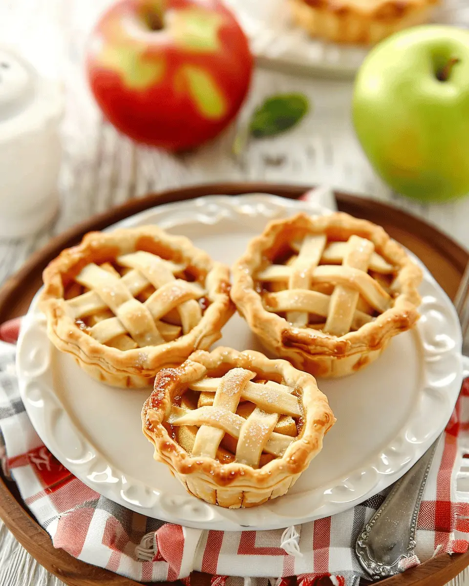 Mini Apple Pies: Easy Indulgence for Cozy Family Gatherings