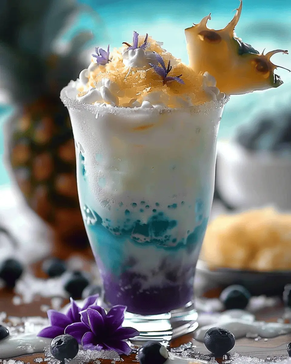Ocean Love Colada: Easy Tropical Bliss with Coconut and Cream
