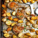 Pan Pork Chops and Potatoes