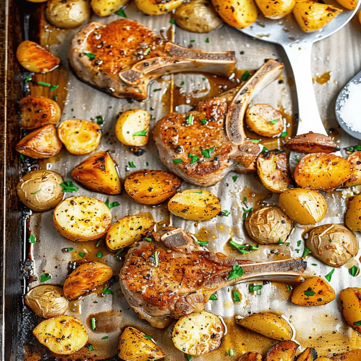 Pan Pork Chops and Potatoes: A Juicy Dinner Delight