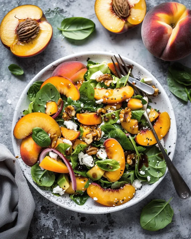 Peach Salad