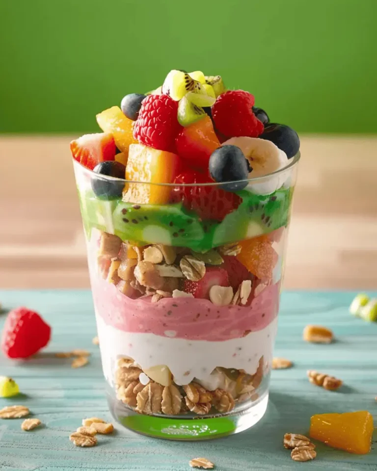 Rainbow Fruit and Yogurt