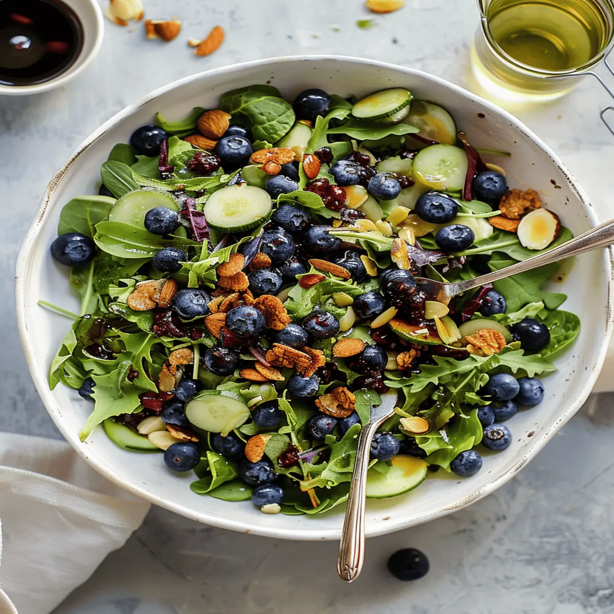 Salad with Blueberries