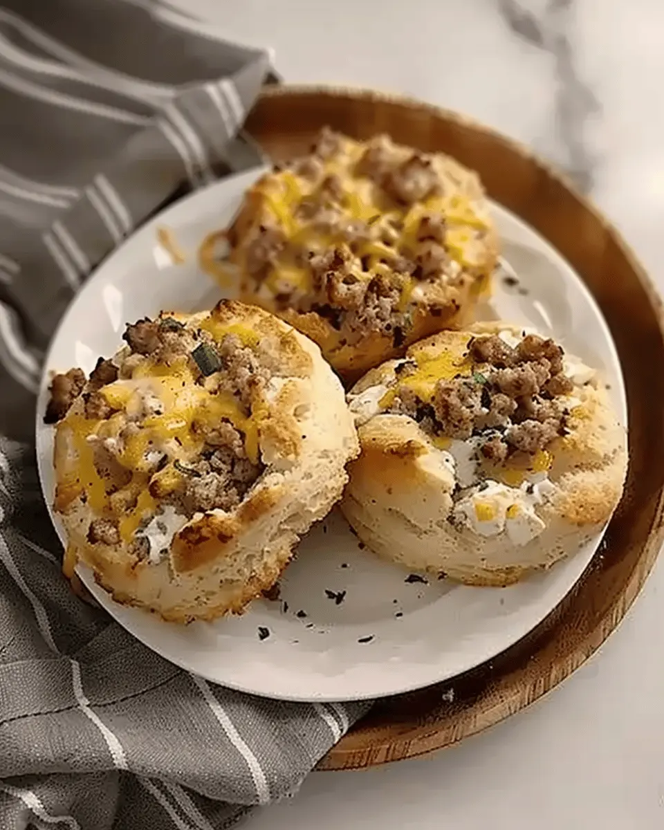 Sausage and Cream Cheese Biscuit: Easy Comfort Food Delight