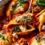 Spinach and Ricotta Stuffed Shells