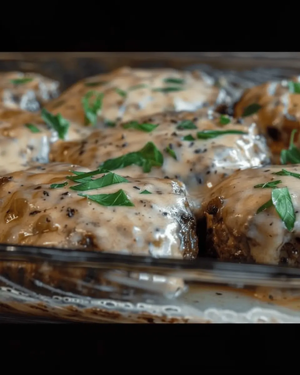Amish Hamburger Steak Bake: Easy Comfort with Turkey Bacon and Chicken Ham