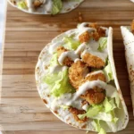 crispy chicken ranch snack wrap