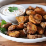 Fried Sliced Mushrooms