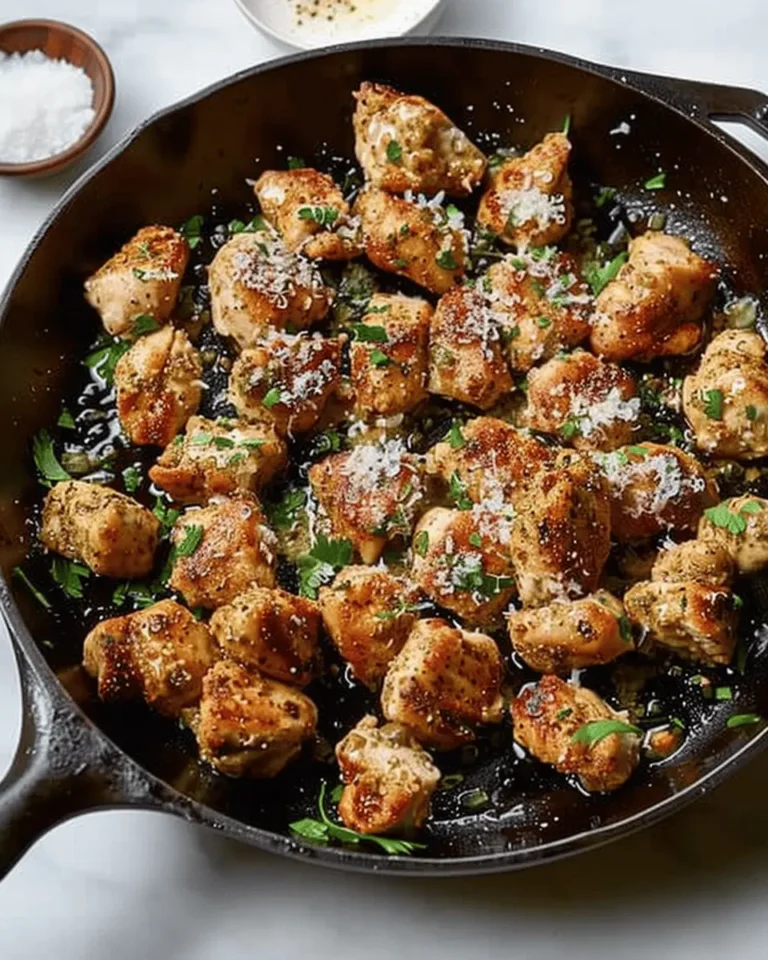 grilled Chicken Bites with Creamy Garlic Sauce