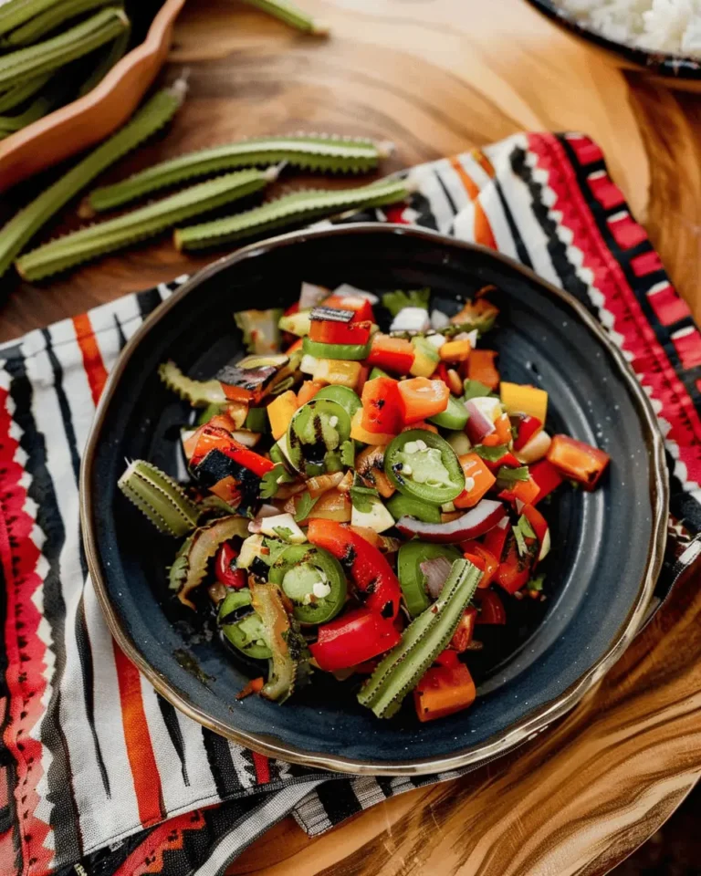 grilled cactus salad