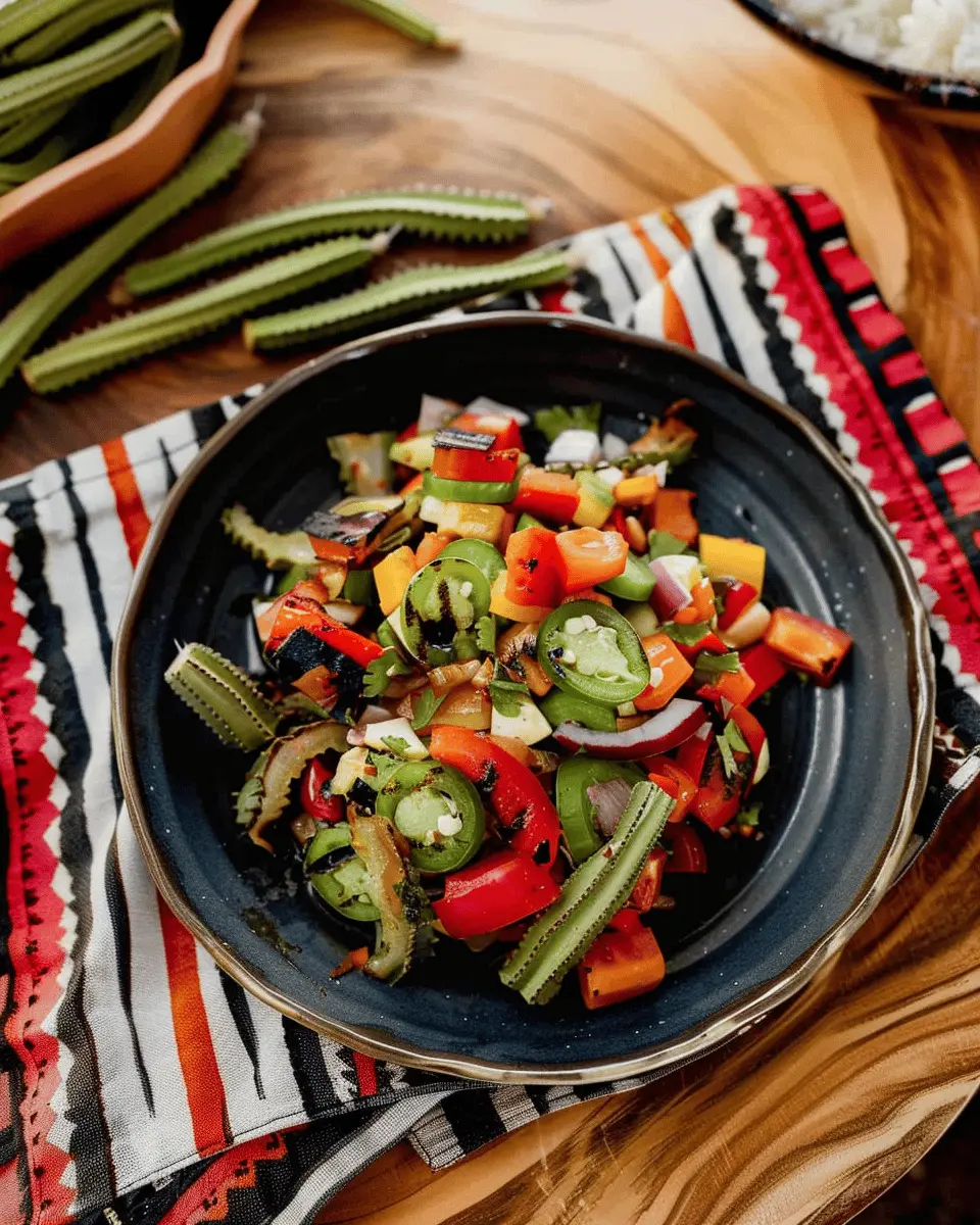 Grilled cactus salad: Easy, Fresh Twist for Your Summer Table